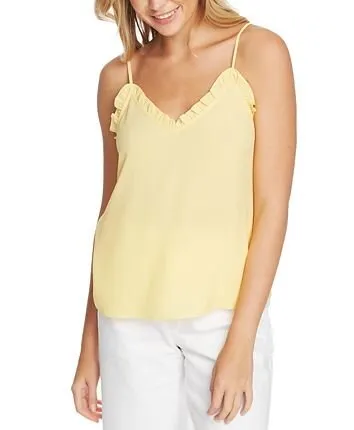 1. State Ruffle Edge V-Neck Camisole