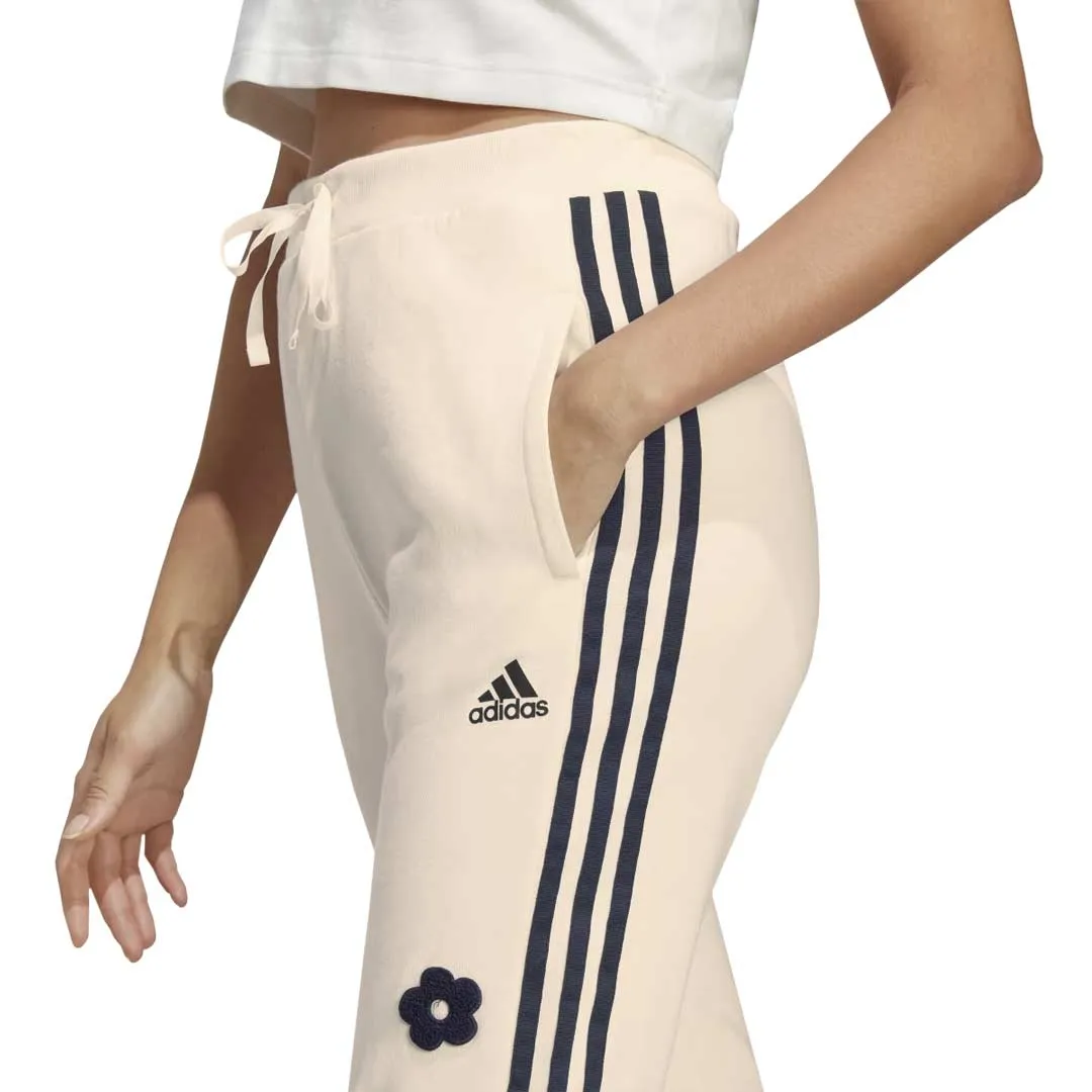 adidas - Women's Chenille Flower Patches 3-Stripes Jogger (IC8697)