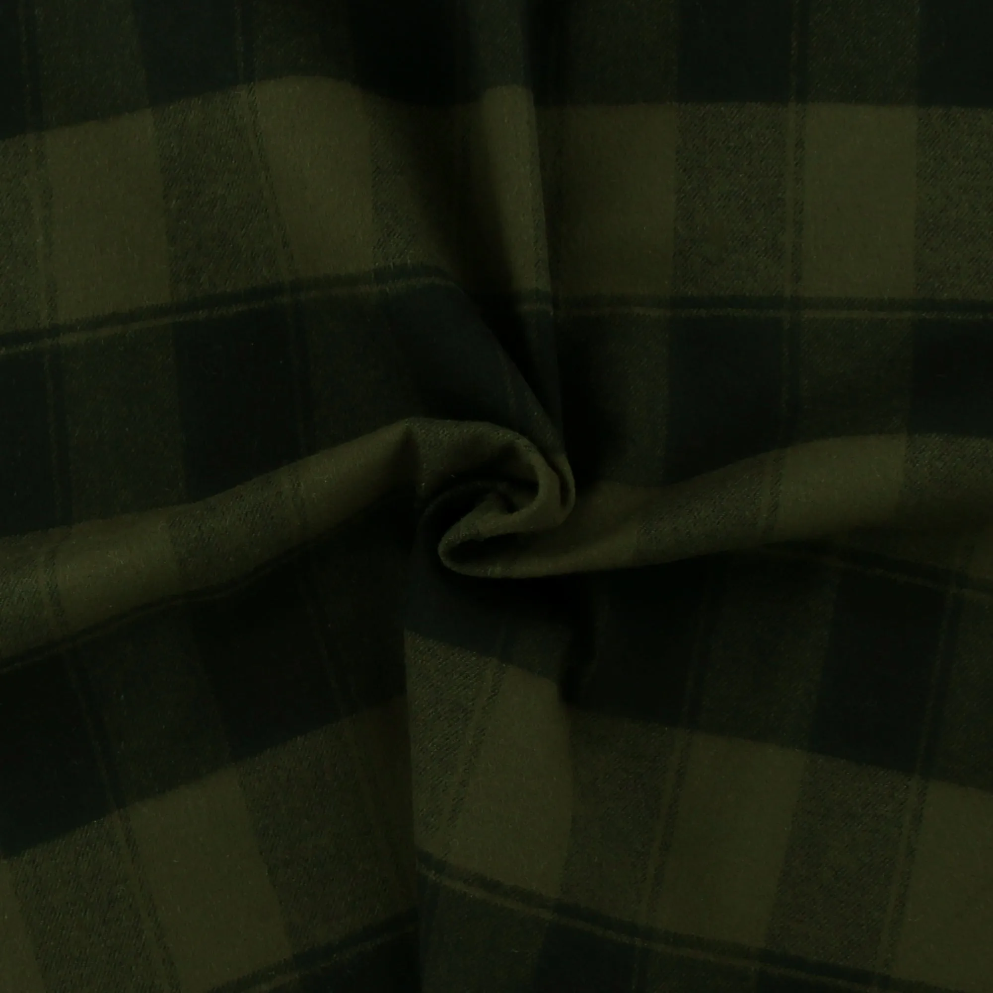 Brushed Cotton Plaid - NOAH - 014 - Khaki