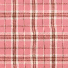 Brushed Cotton Plaid - NOAH - 027 - Pink