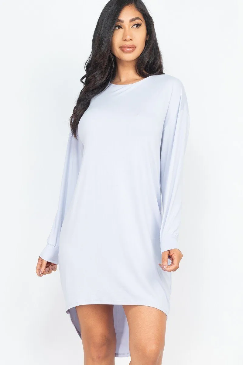 Cozy High Low Dress