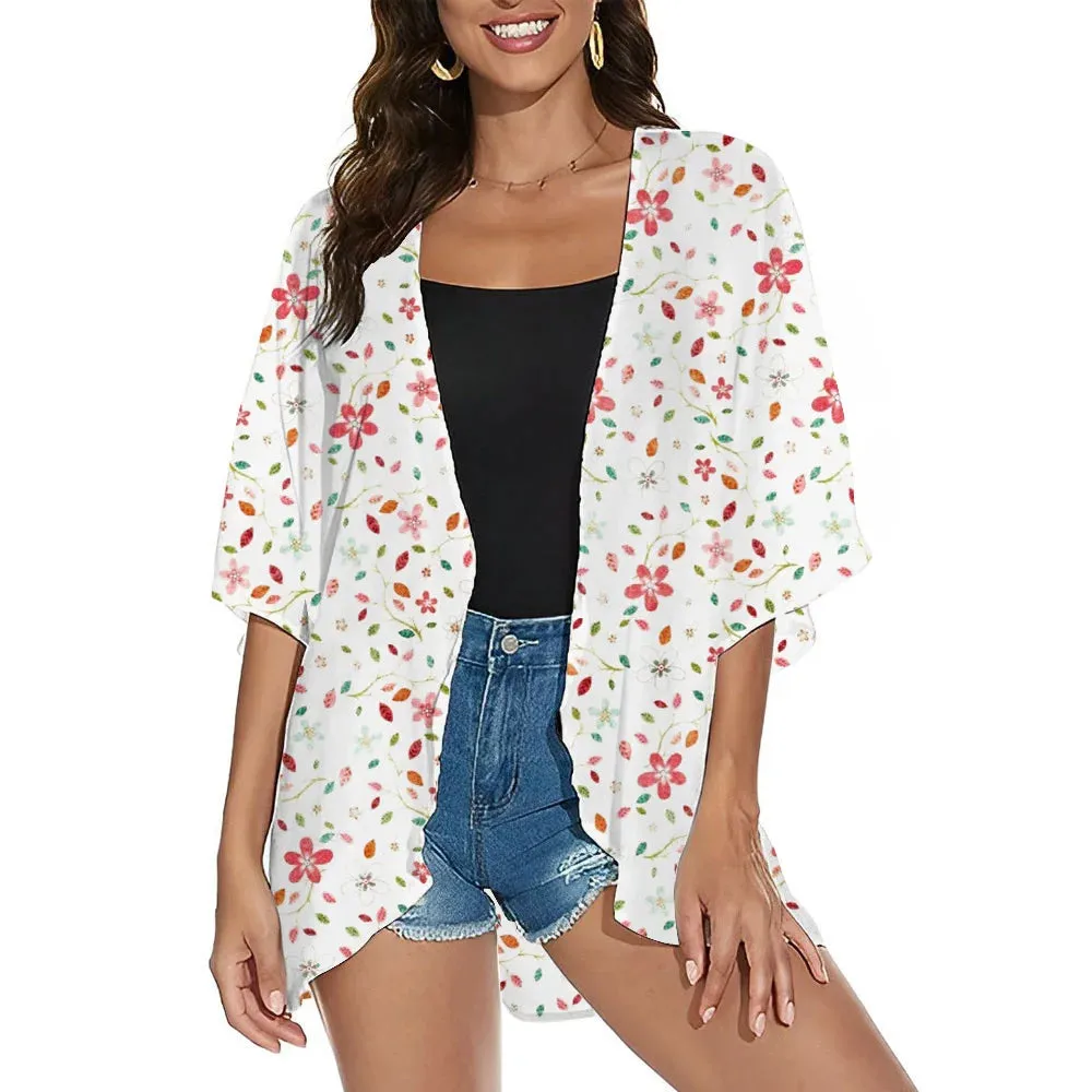 Elegant Flowy Kimono Cardigan for Women