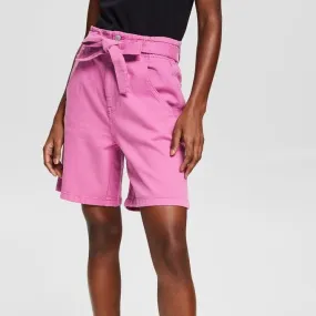 Esprit Hemp Shorts With A Tie-Around Belt