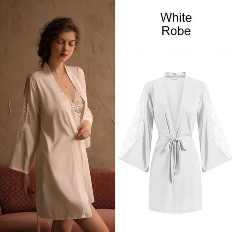 Everly Lace Robe Set