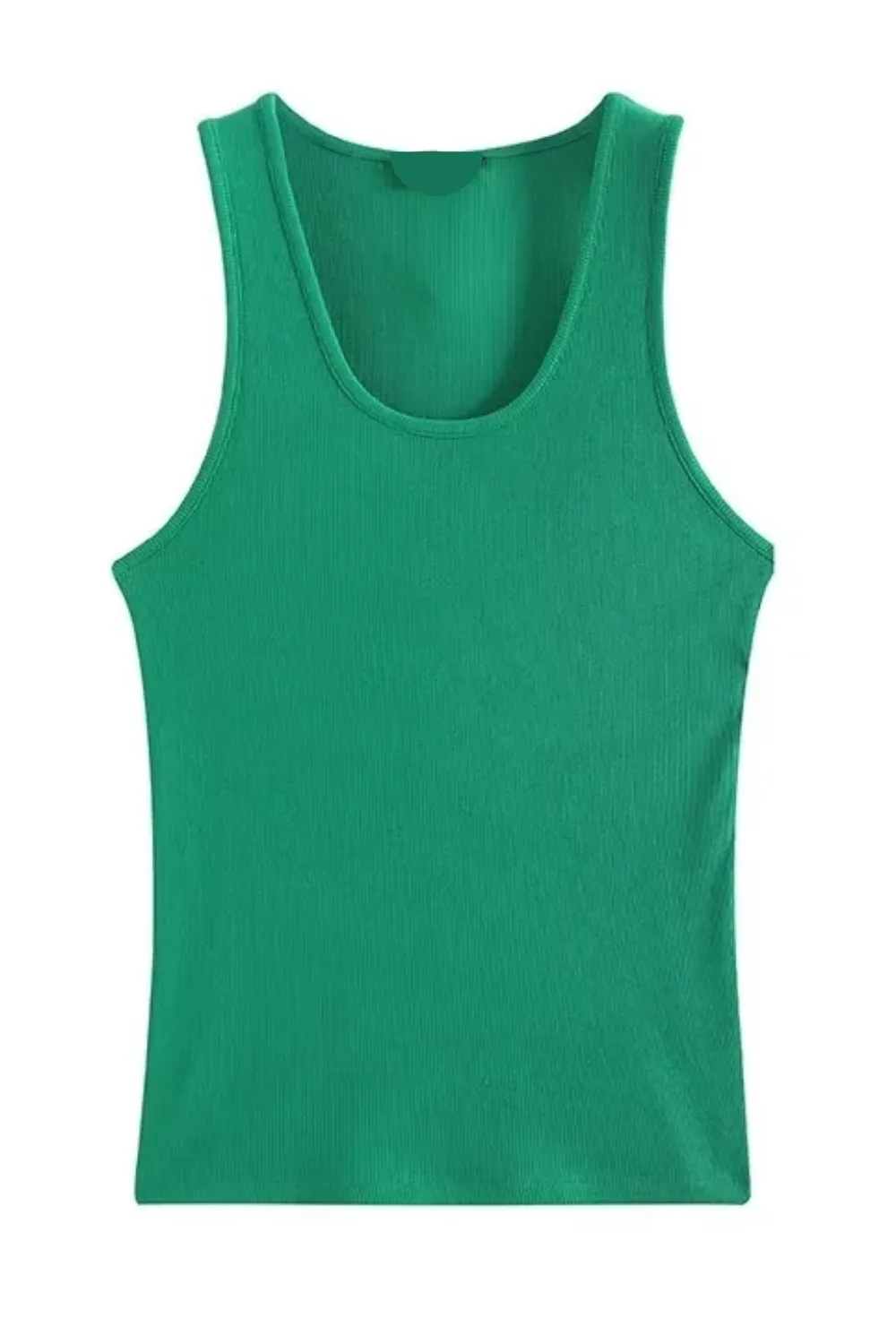 'Juliet' Sleeveless Round-Neck Tank Top (3 Colors)