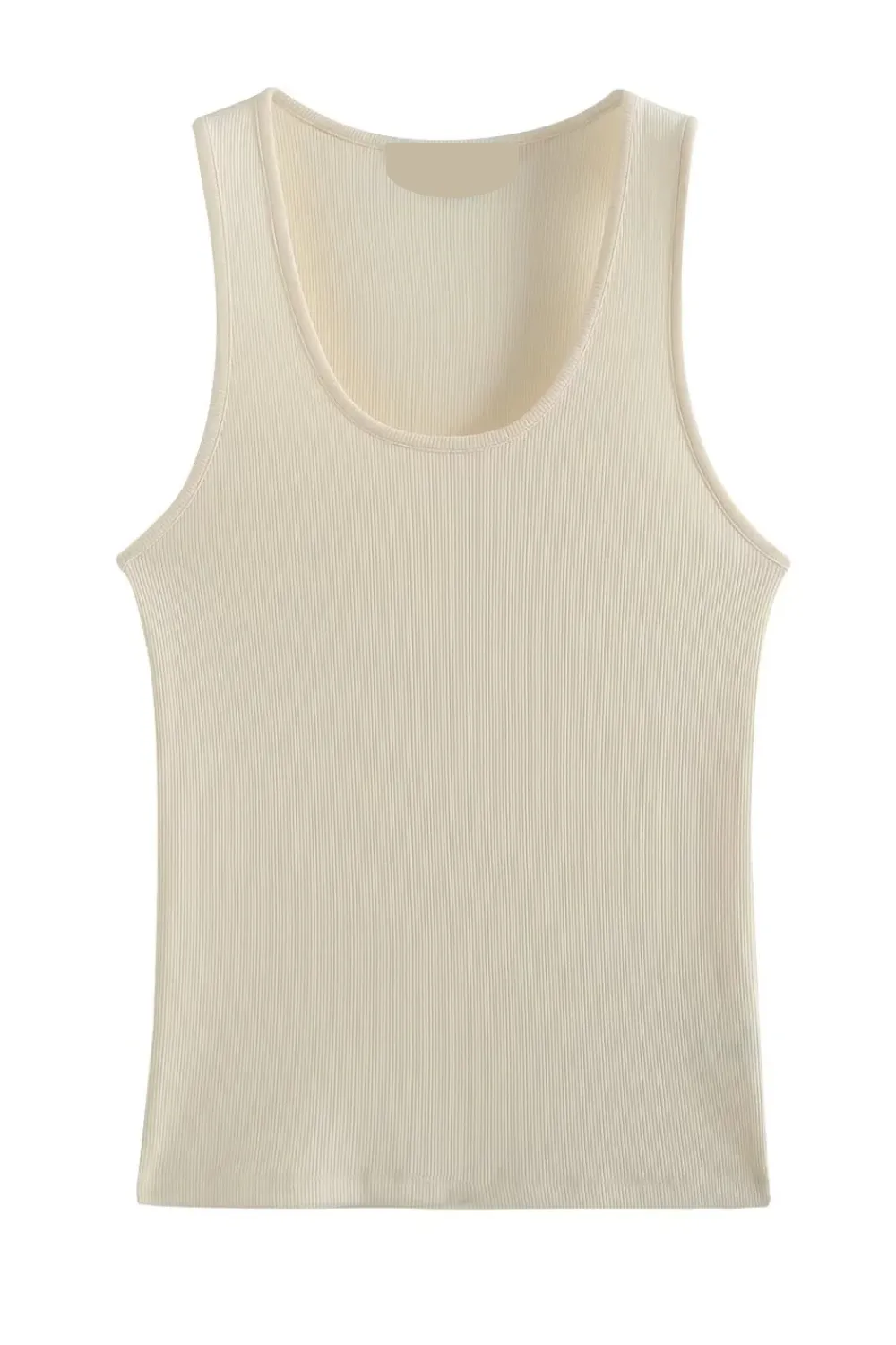 'Juliet' Sleeveless Round-Neck Tank Top (3 Colors)