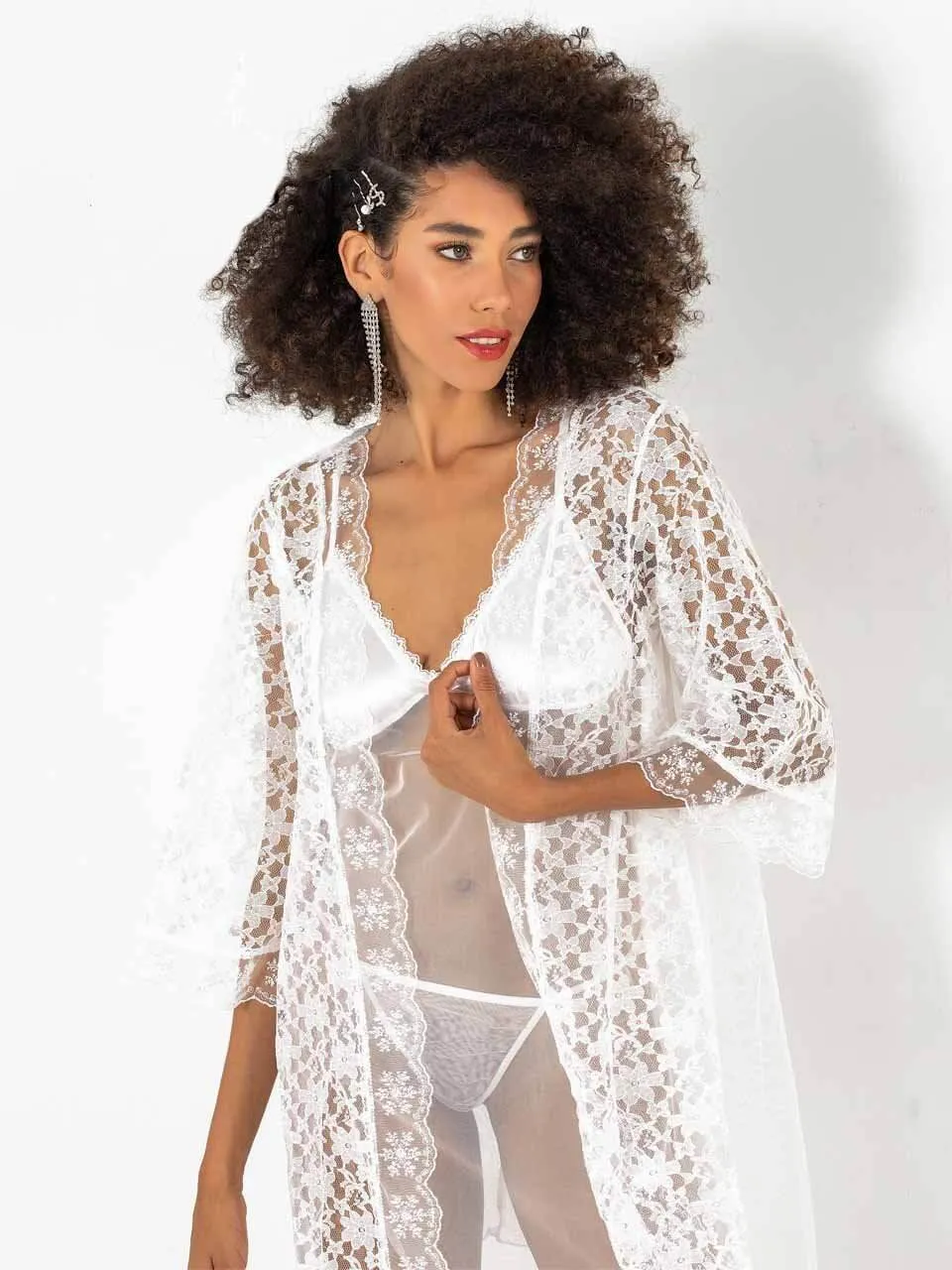 Lace Kimono Robes