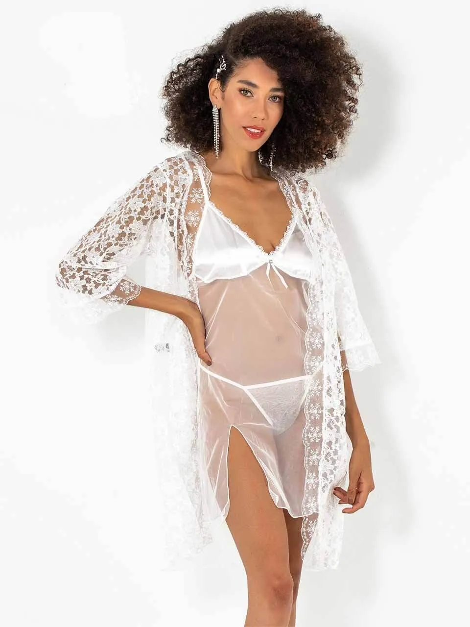 Lace Kimono Robes