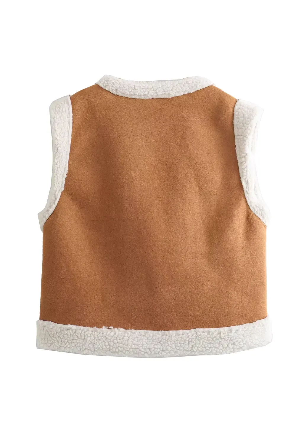 'Leilanie' Sleeveless Fleeced Vest