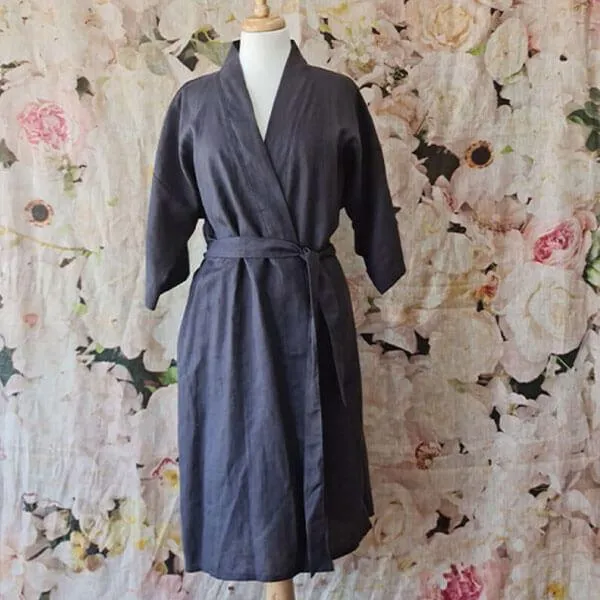 Luxury Robe - Charcoal