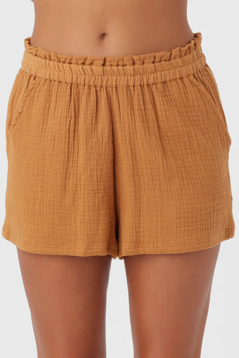 O'Neill Carla Shorts-Brown Sugar