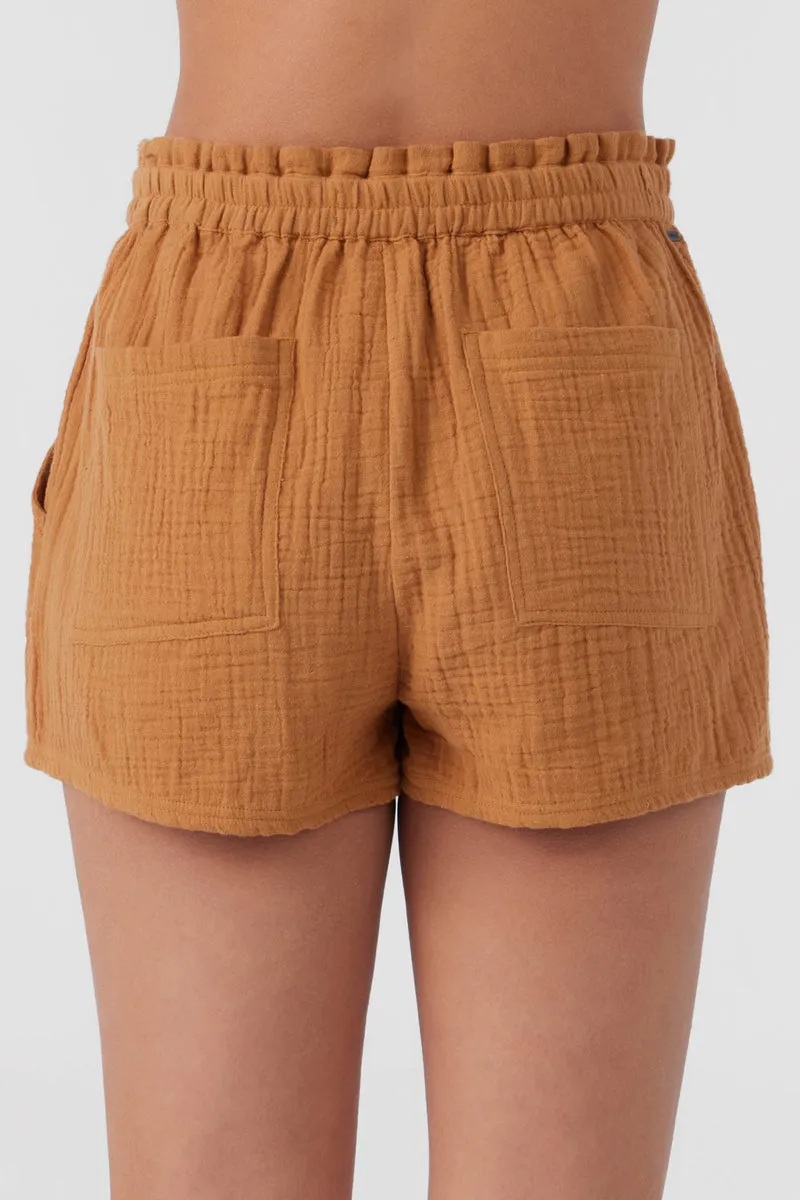 O'Neill Carla Shorts-Brown Sugar