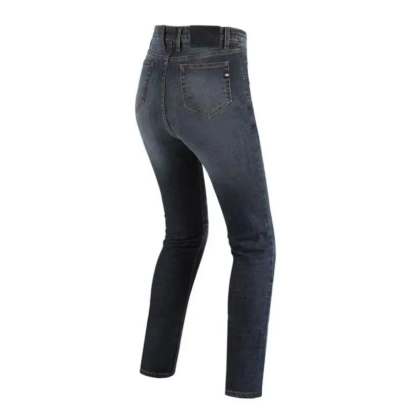 PMJ Sara Ladies High Waist Jeans Blue