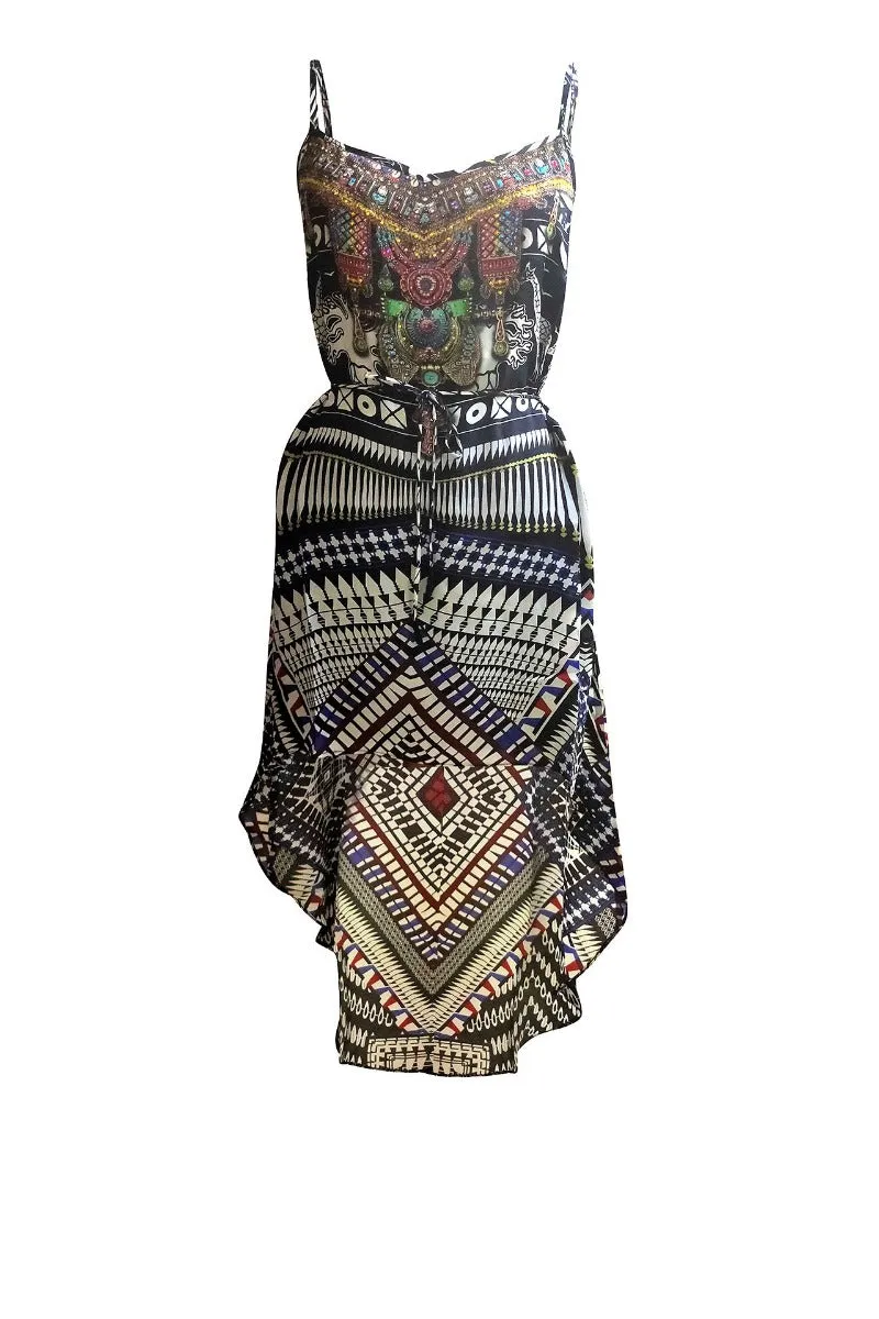 Printed Summer Maxi Dresses For Women