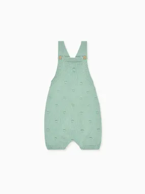 Sage Noa Cotton Baby Knitted Overalls