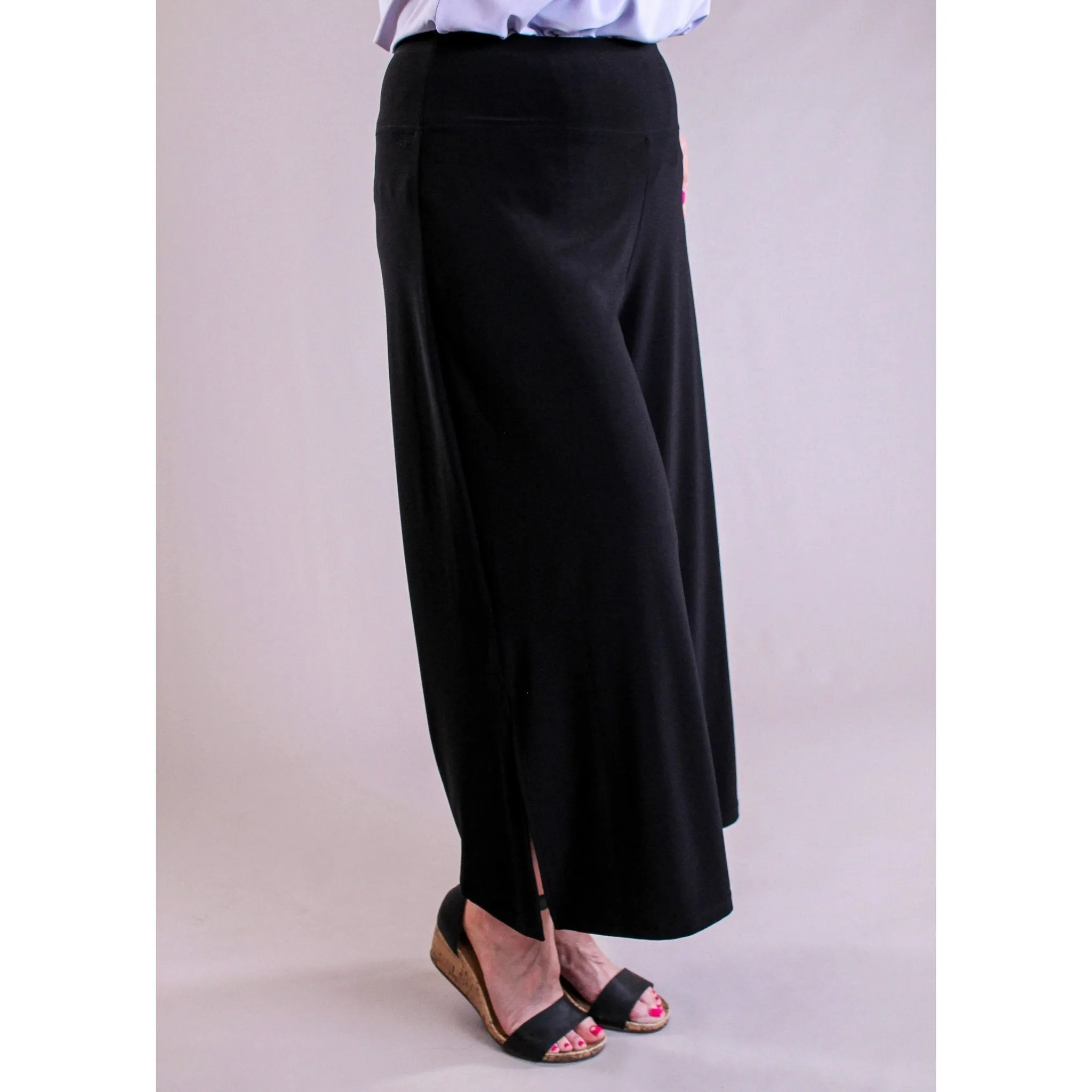 Sympli Side Slit Wide Capris