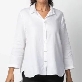 Women's Habitat | Wrap Around Button Tunic | White