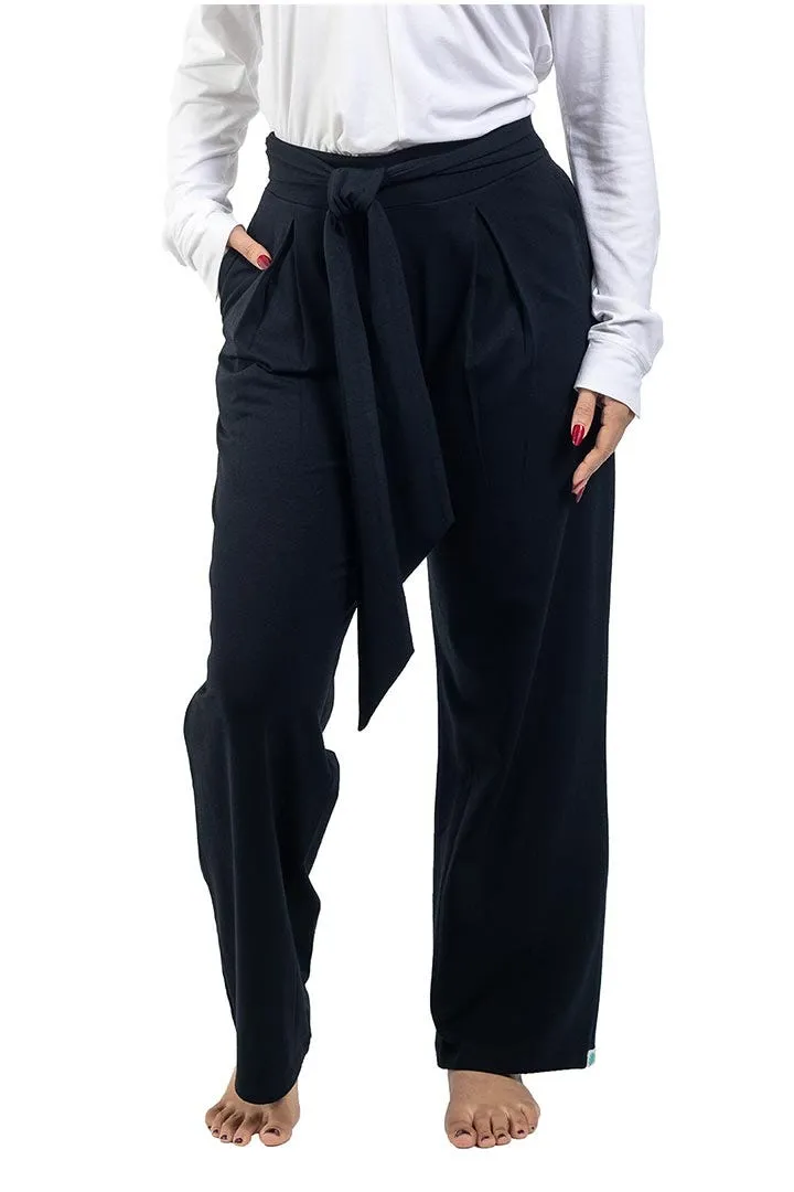 Women's Key Largo Wide Leg Pants  |  Black